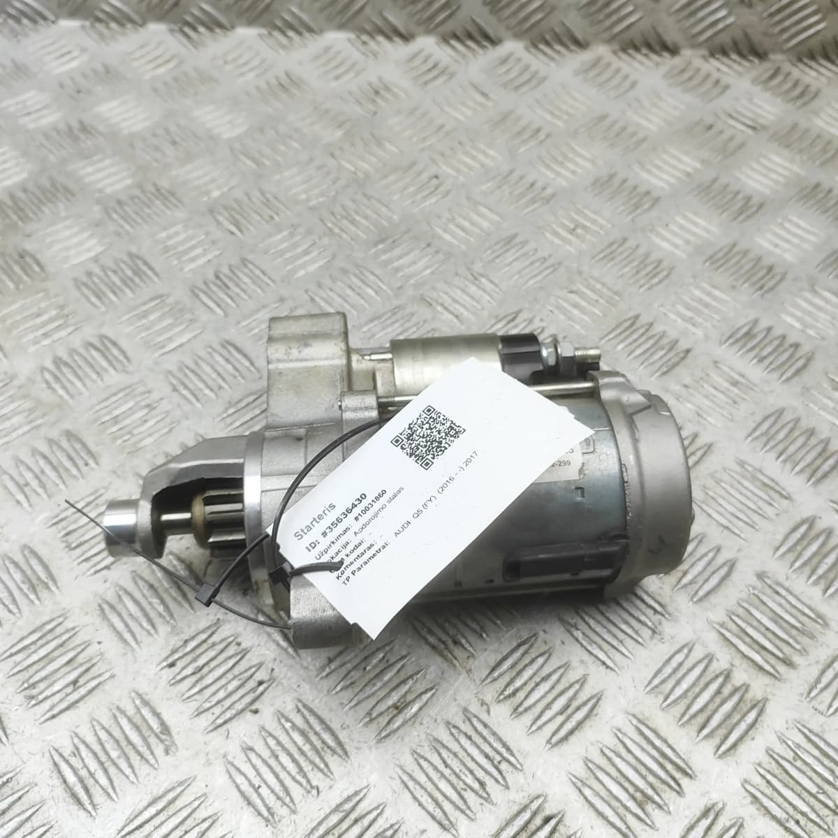 AUDI Q5 FY MK2 Starter Motor 06L911024 2017 35636430