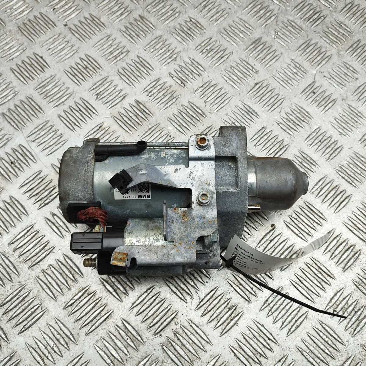 BMW 7 G11 Starter Motor 8657337 4.4 Petrol 330kw 2017 35418129