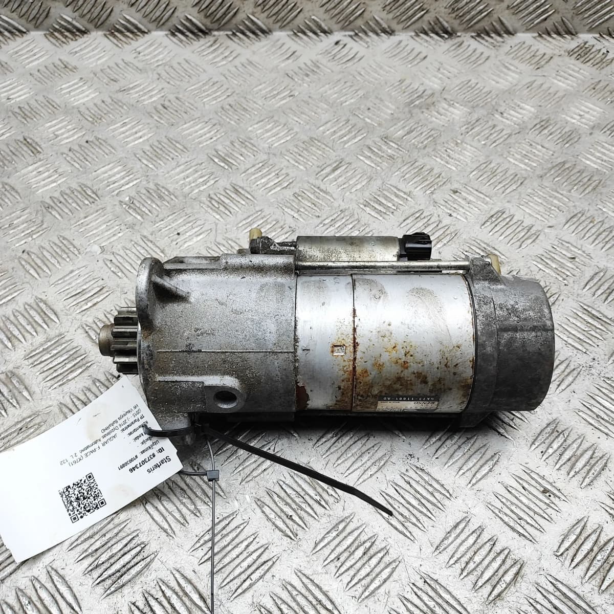 JAGUAR F-PACE X761 Starter Motor GX73-11001-AD 2.0 Diesel 132kw 2016 37307346
