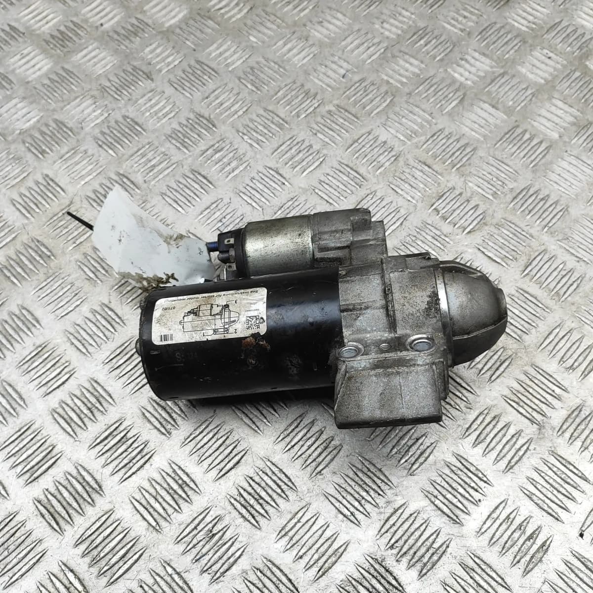 BMW 5 F10 Starter Motor 8570382 3.0 Diesel 180kw 2011 34834341