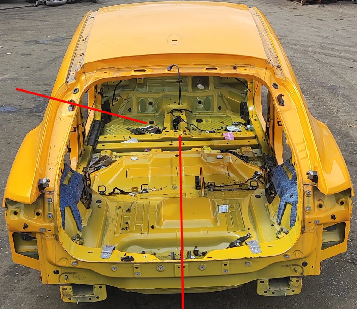 FORD USA Mustang Mach-E CX727 Rear Left Quarter Panel Electricity 198kw 2024
