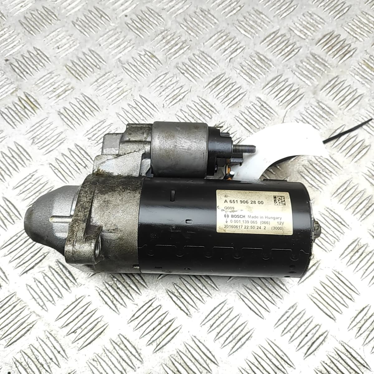 MERCEDES-BENZ C Coupe C205 Starter Motor A6519062800 2.1 Diesel 120kw 34751119