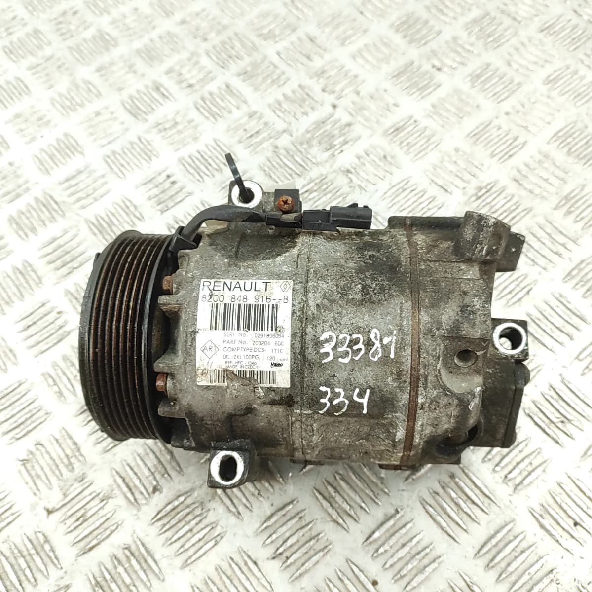 RENAULT MASTER MK3 Furgon X95 Air Condition A/C Pump 8200848916 2.3 Diesel 103kW