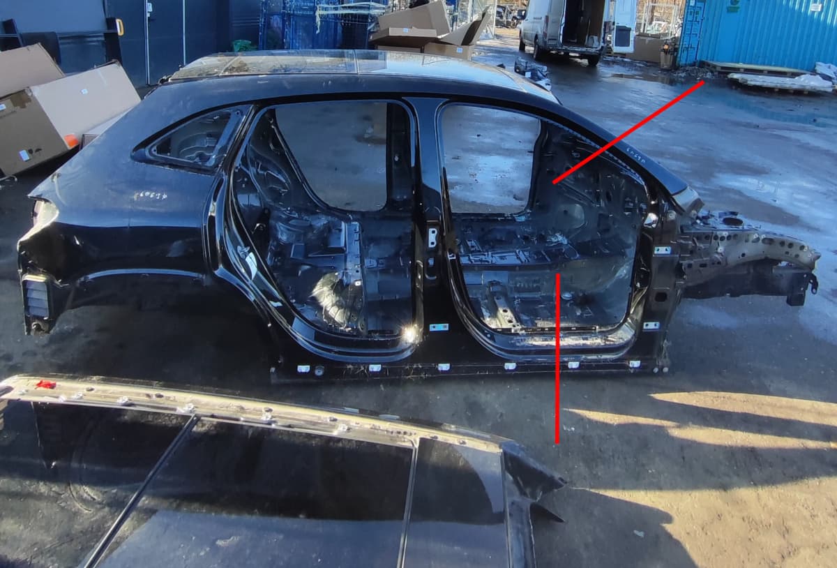 MERCEDES-BENZ GLA H247 Front Right Quarter Panel 2.0 Diesel 140kW 2022 34503315