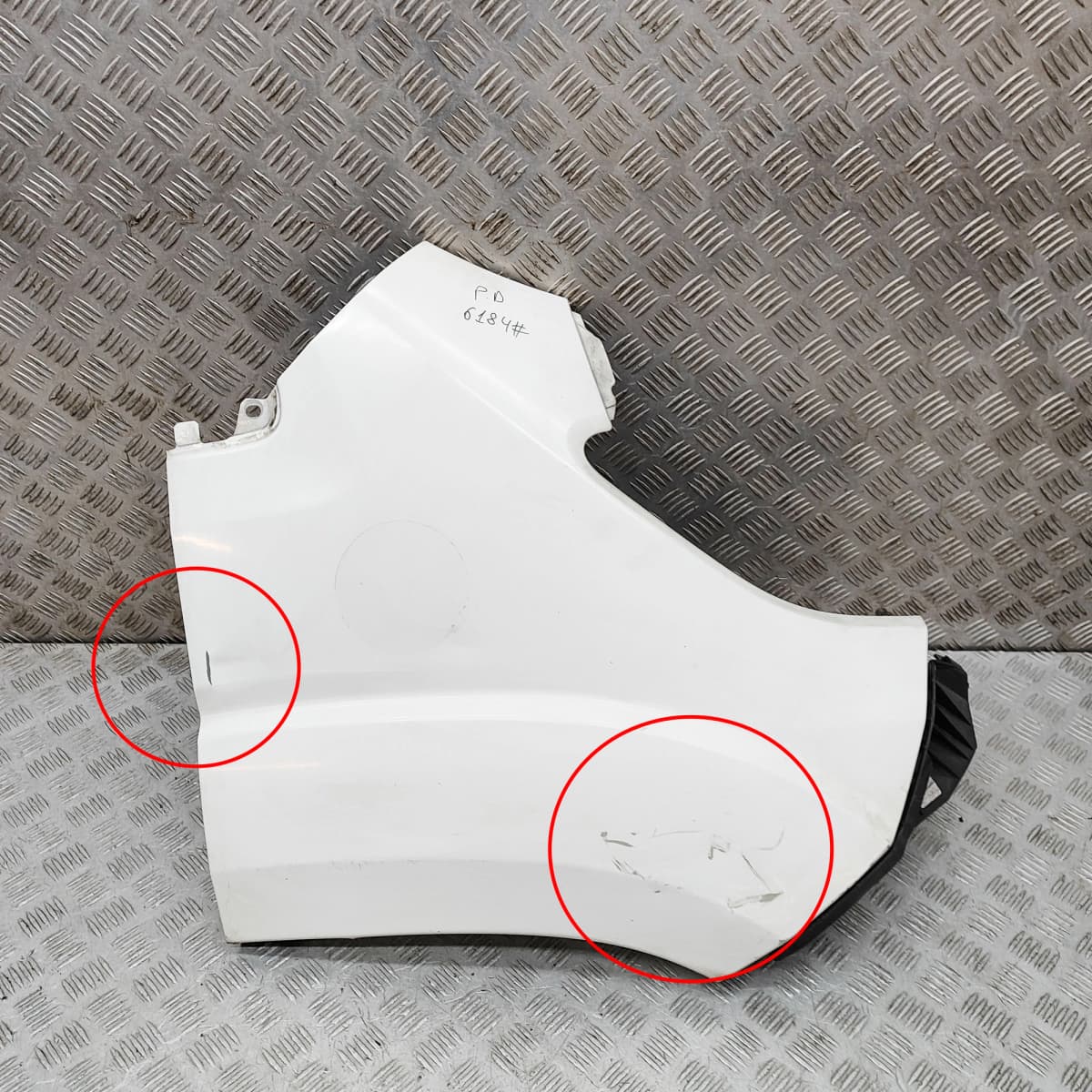 PEUGEOT BOXER Furgon Front Right Fender 1611654980 2.0 Diesel 81kw 2019 34918729