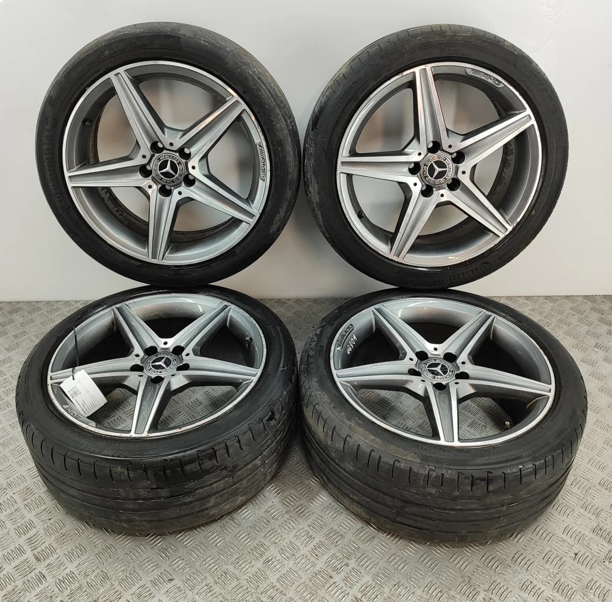 MERCEDES-BENZ C Coupe C205 Alloy Wheel Set A2054011200 2.1 Diesel 125kw 34150568