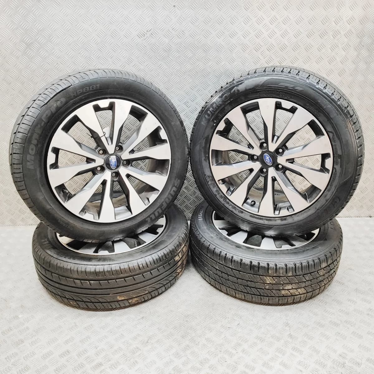 SUBARU OUTBACK BS Alloy Wheel Set 28111-AL030 2.0 Diesel 110kw 2018 34015106