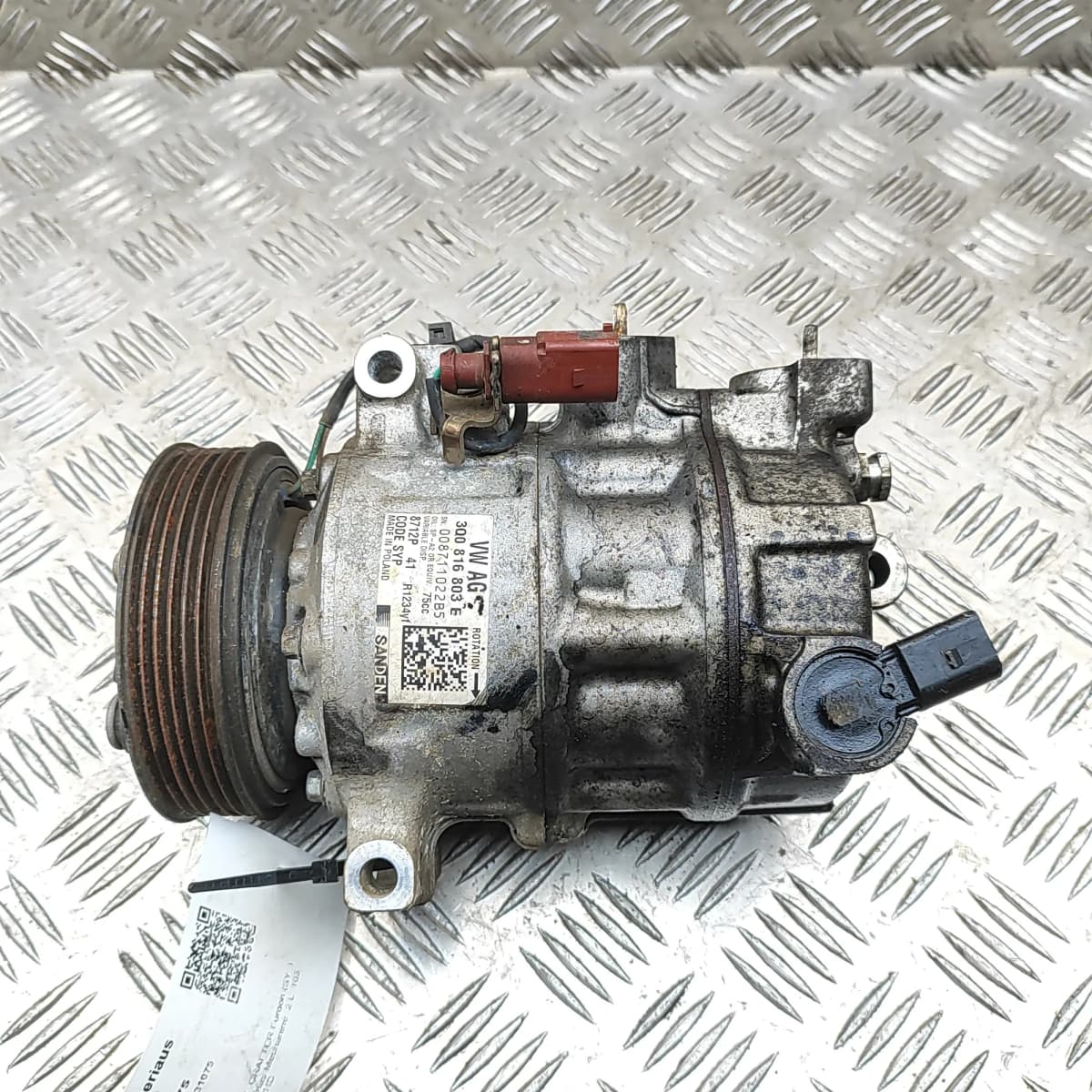 VW CRAFTER Furgon SY Air Condition A/C Pump 3Q0816803E 2.0 Diesel 103kw 34375175