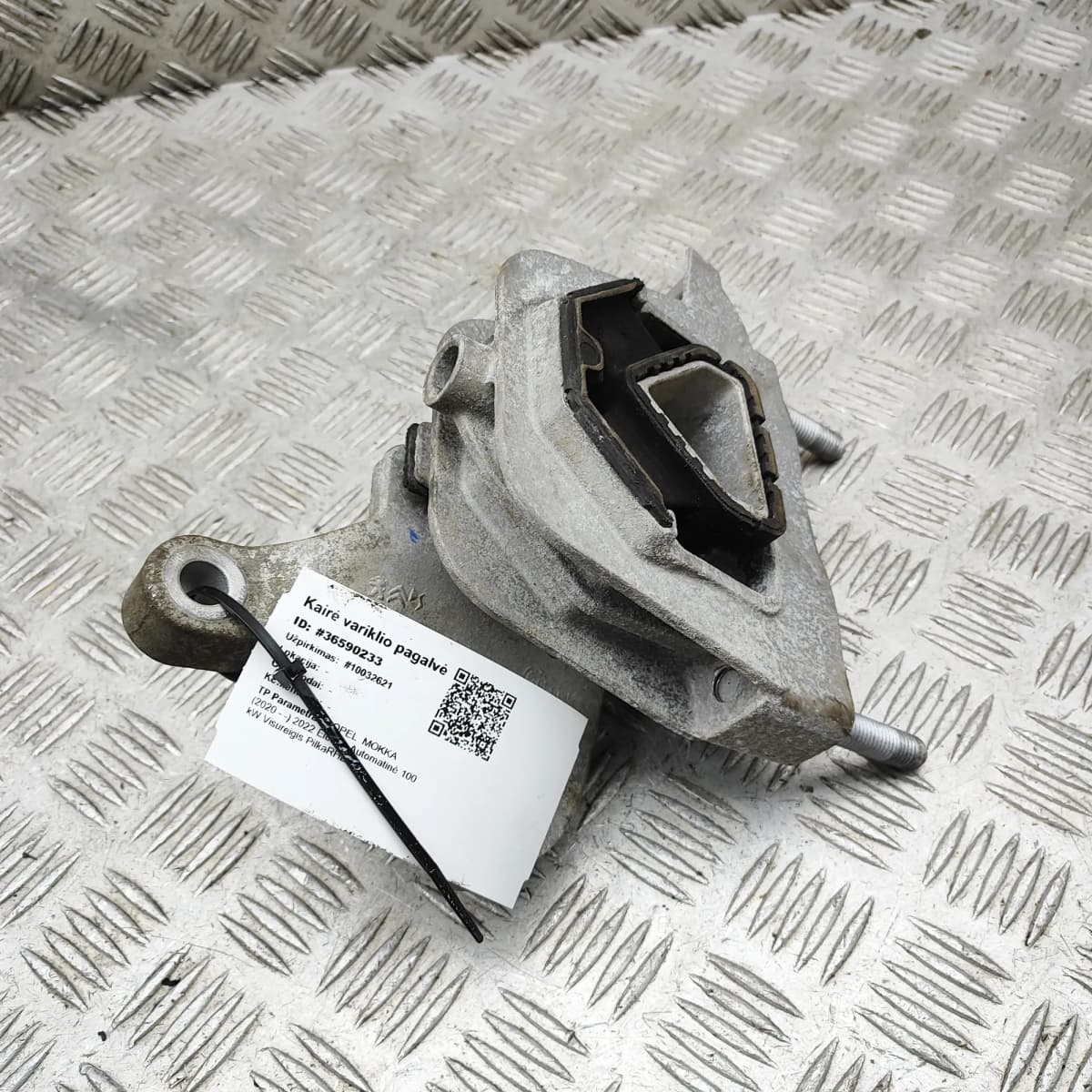 OPEL VAUXHALL MOKKA B P2QO Left Side Engine Mount 9826551380 Electricity 100kw