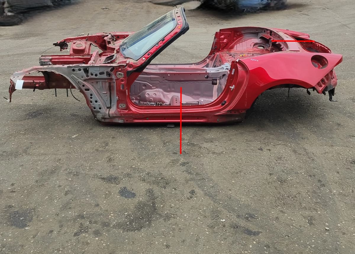 MAZDA MX-5 MK4 ND Rear Left Quarter Panel 2.0 Petrol 118kw 2016 35574321