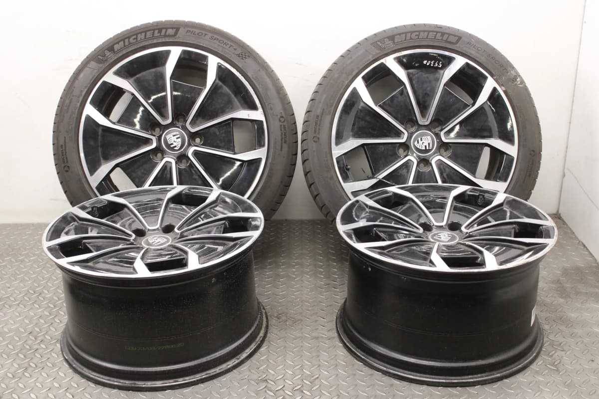 PORSCHE Taycan Alloy Wheel Set 9J1601025AK Electricity 350kw 2022 31656176