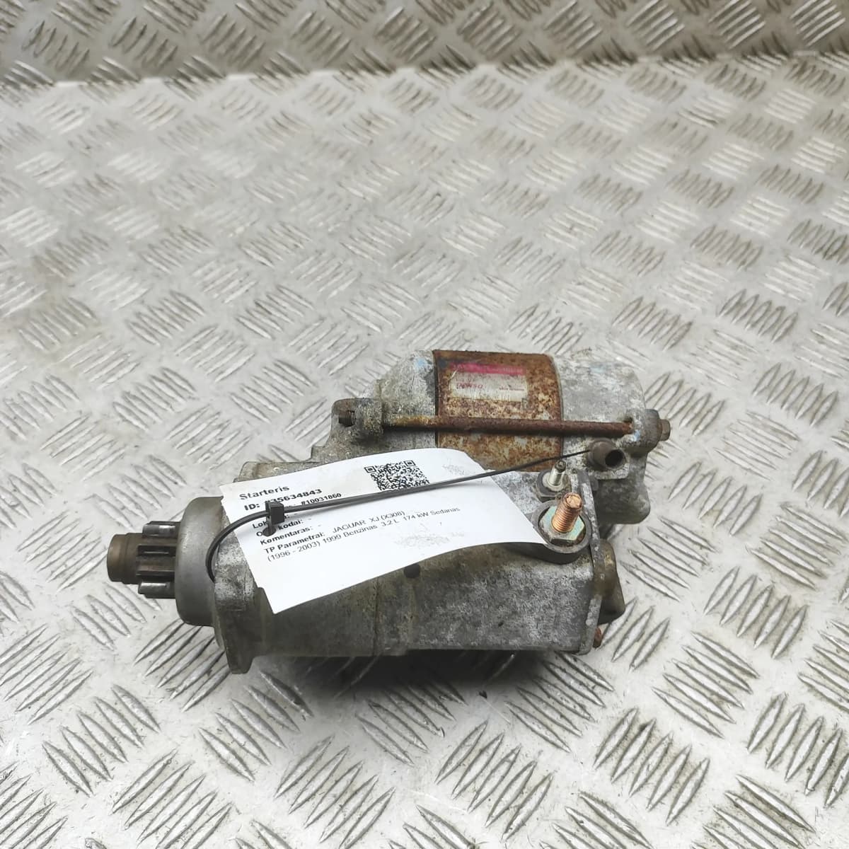 JAGUAR XJ X308 Starter Motor 96JV-11001-AB 3.2 Petrol 174kw 1999 35634843