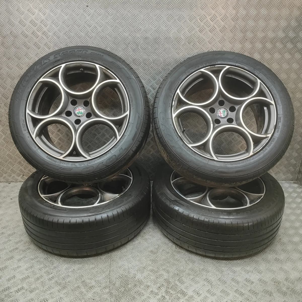 ALFA ROMEO STELVIO 949 Alloy Wheel Set 156117309 2.2 Diesel 154kw 2018 34537943