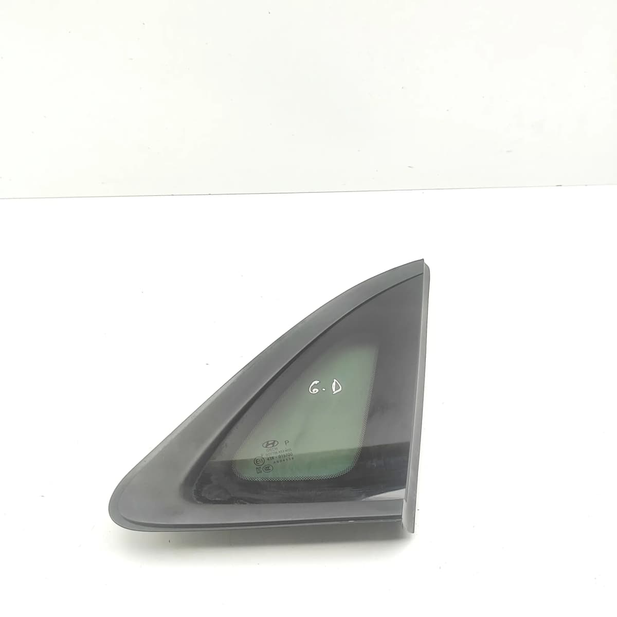 HYUNDAI KONA Rear Right Quarter Window 87820-J9000 Electricity 150kw 35535456