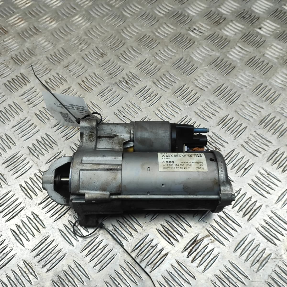 MERCEDES-BENZ GLC X253 Starter Motor A6549061600 2.0 Diesel 180kW 2022 35358763