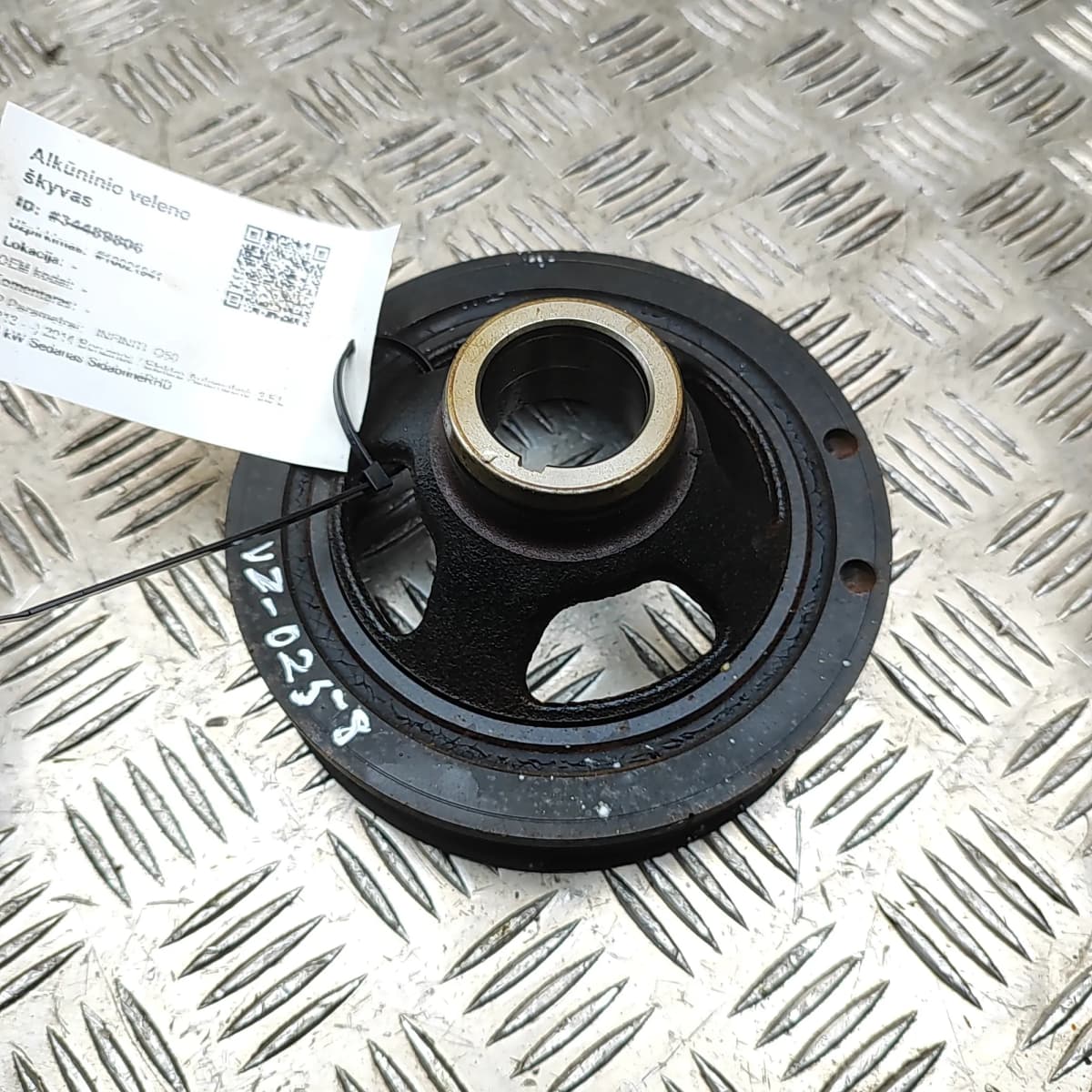 INFINITI Q50 Crankshaft Pulley 12303-JK20A 3.5 Petrol / electricity 34489806