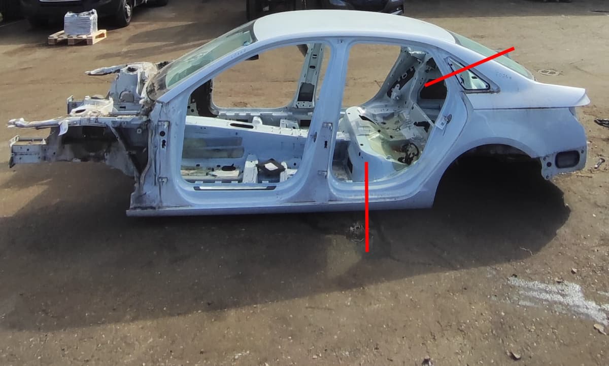 AUDI A4 8W B9 Rear Left Quarter Panel 2.0 Petrol 140kW 2015 34842233