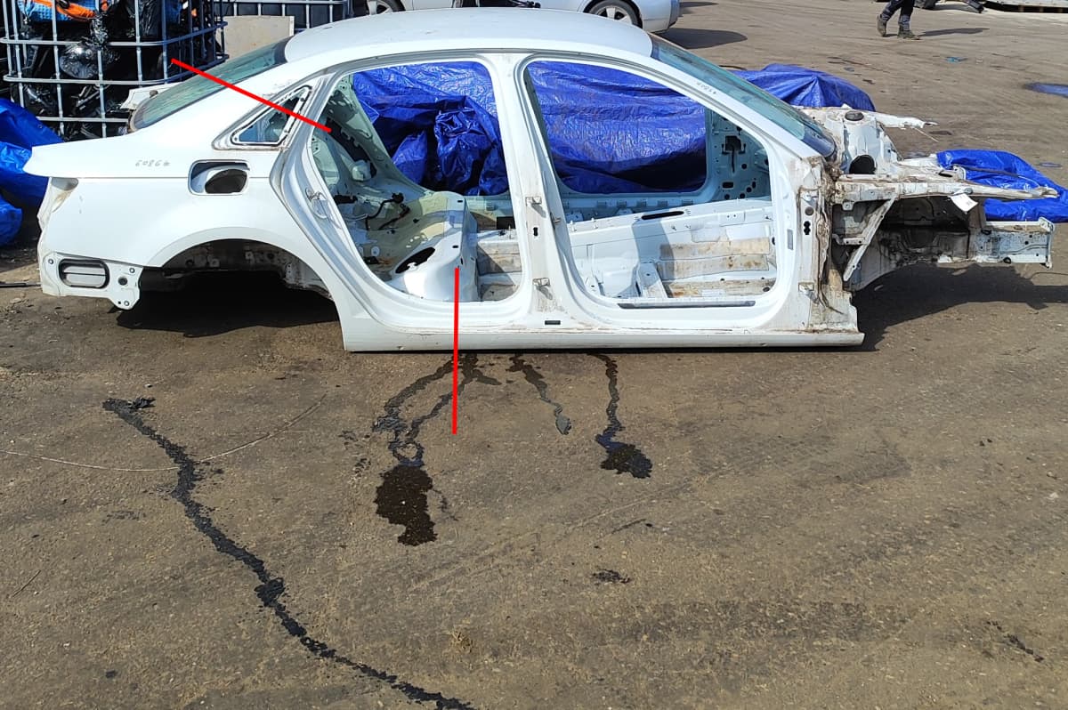 AUDI A4 8W B9 Rear Right Quarter Panel 2.0 Petrol 140kW 2015 34842232
