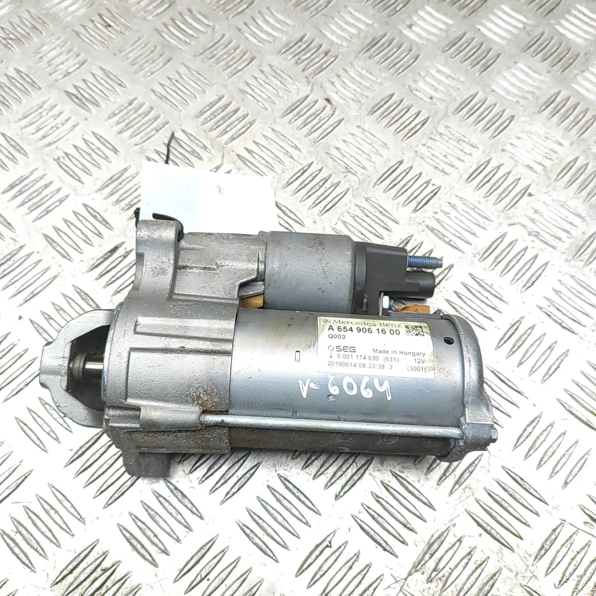 MERCEDES-BENZ GLC X253 Starter Motor A6549061600 2.0 Diesel 143kW 2019 34490299