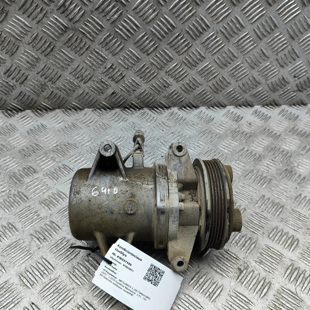 MITSUBISHI L200 TRITON KJ MK5 Air Condition A/C Pump 7813A673 2.4 Diesel 133kW