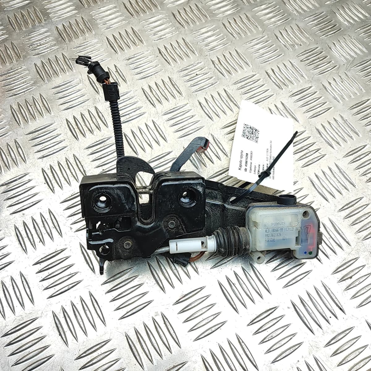 AUDI E-TRON GT Bonnet Lock 9J1823501 Electricity 350kw 2022 36615298