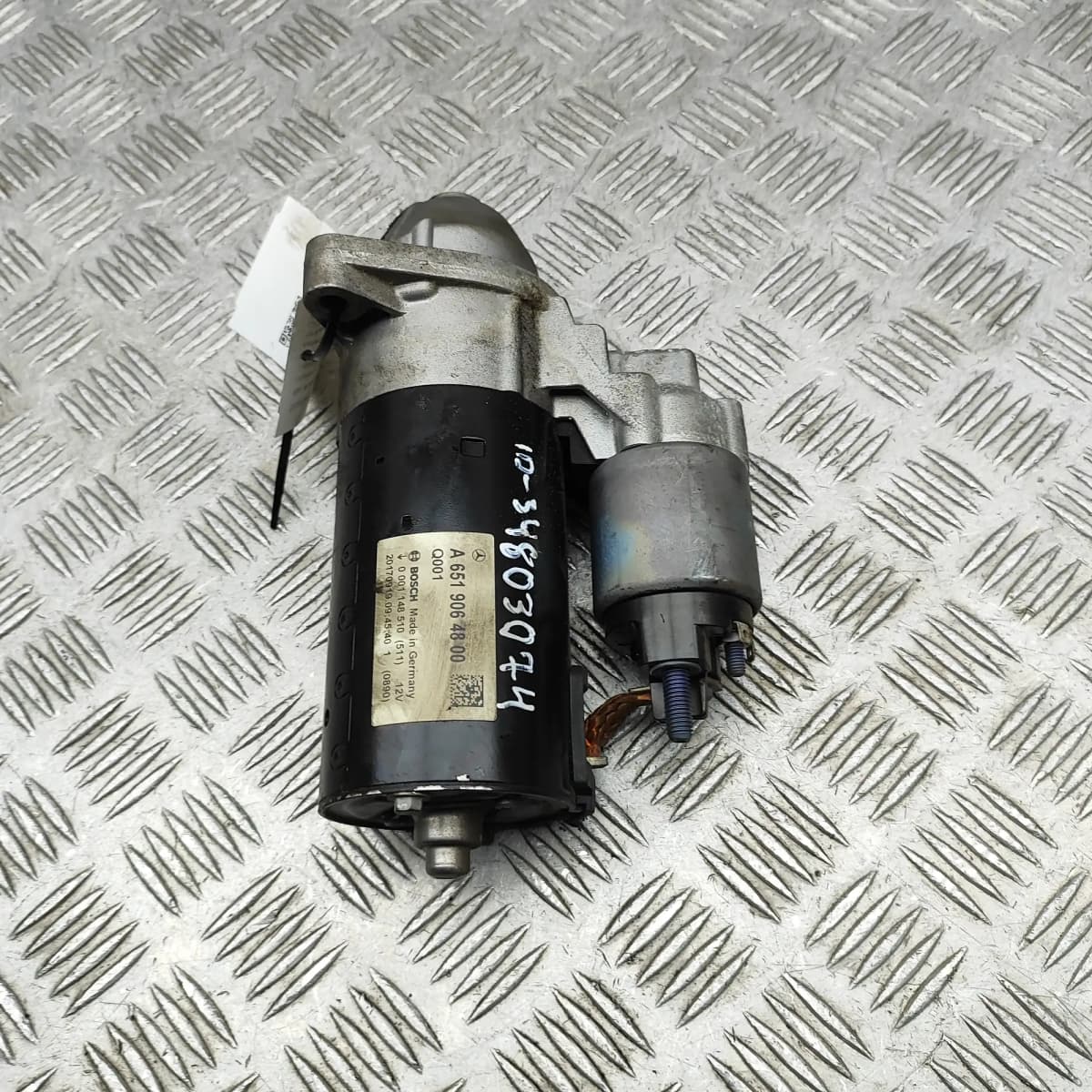 MERCEDES-BENZ GLC X253, C253 Starter Motor A6519064800 2.1 Diesel 120kw 34852294