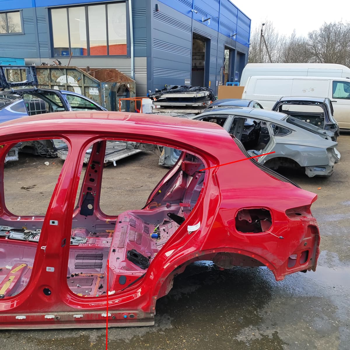 ALFA ROMEO STELVIO 949 Rear Left Quarter Panel 2.2 Diesel 154kW 2018 34536732