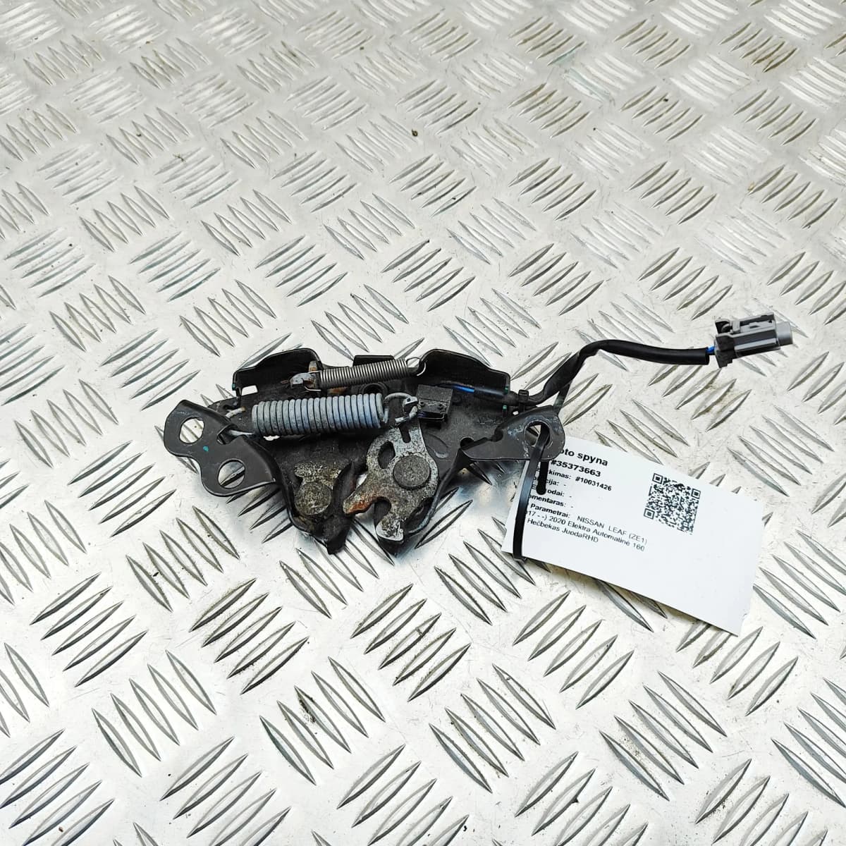 NISSAN LEAF ZE1 Bonnet Lock 65601-3NM0B Electricity 160kw 2020 35373663