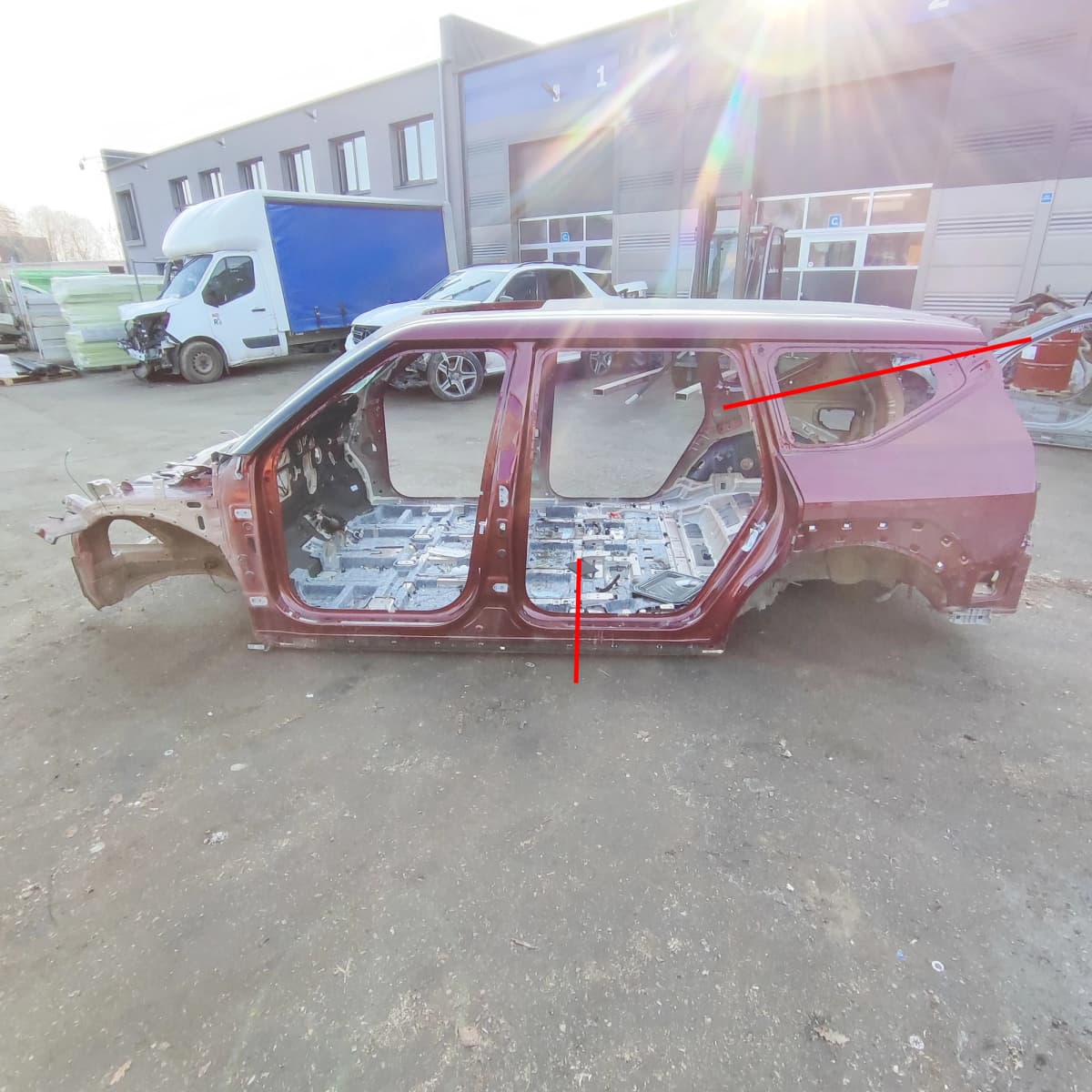 KIA EV9 MV Rear Left Quarter Panel Electricity 283kw 2025 34925084