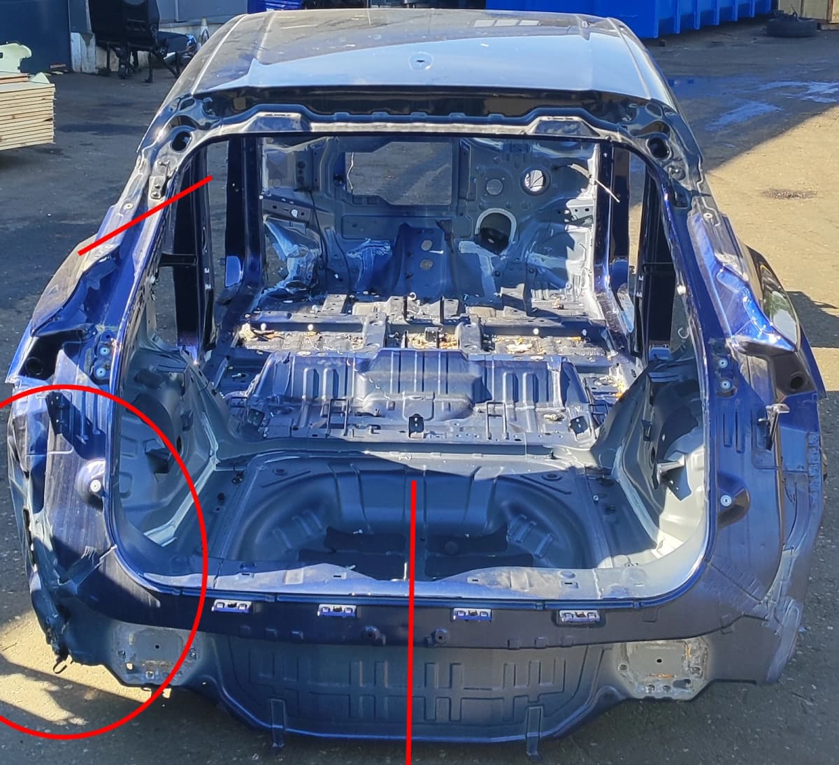 NISSAN ARIYA FE0 Rear Left Quarter Panel Electricity 160kw 2025 35666070