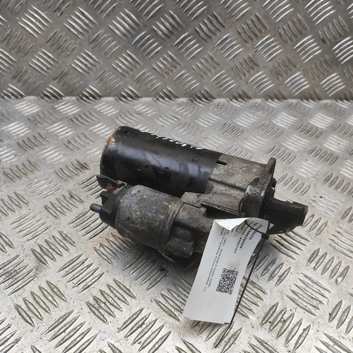 OPEL INSIGNIA A Sedan G09 Starter Motor 55572065 2.0 Diesel 120kw 2014 34576559